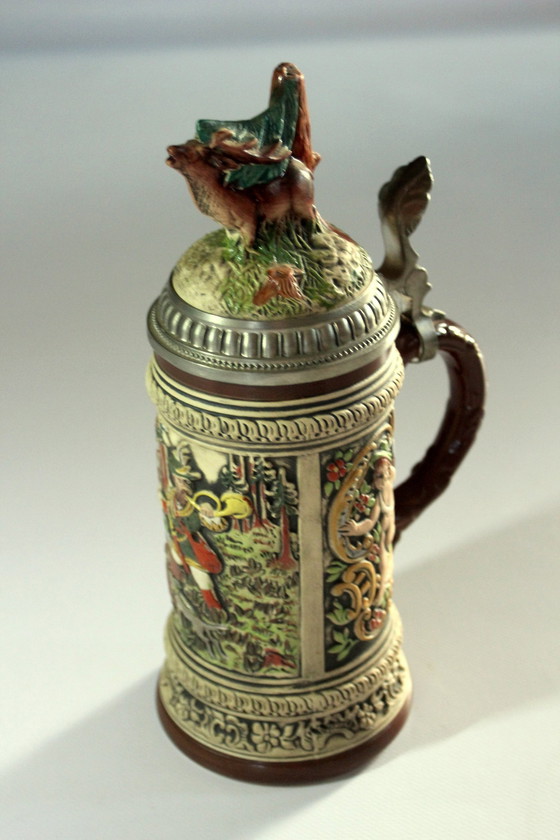 Image 1 of 1960S - Limited Gerz beer mug Gerz Club-Collection No. 0237 from 1999 - collector's item