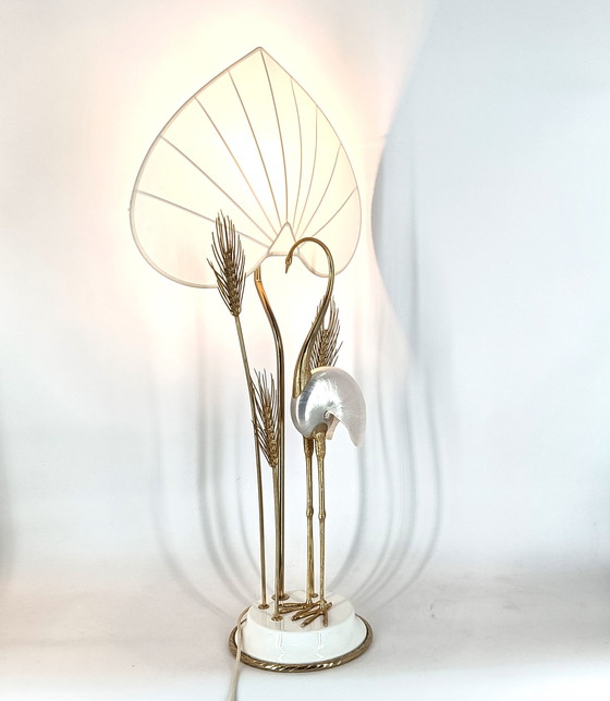 Image 1 of Lampe de table de style régence hollywoodienne par Antonio Pavia, 1970