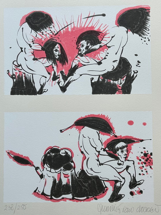 Image 1 of Screen print Annelies Van Dooren