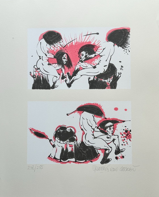 Image 1 of Screen print Annelies Van Dooren