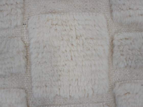 Image 1 of Berber rug - 261 cm x 152 cm - white wool