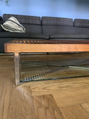Mesa de centro tipo pontón