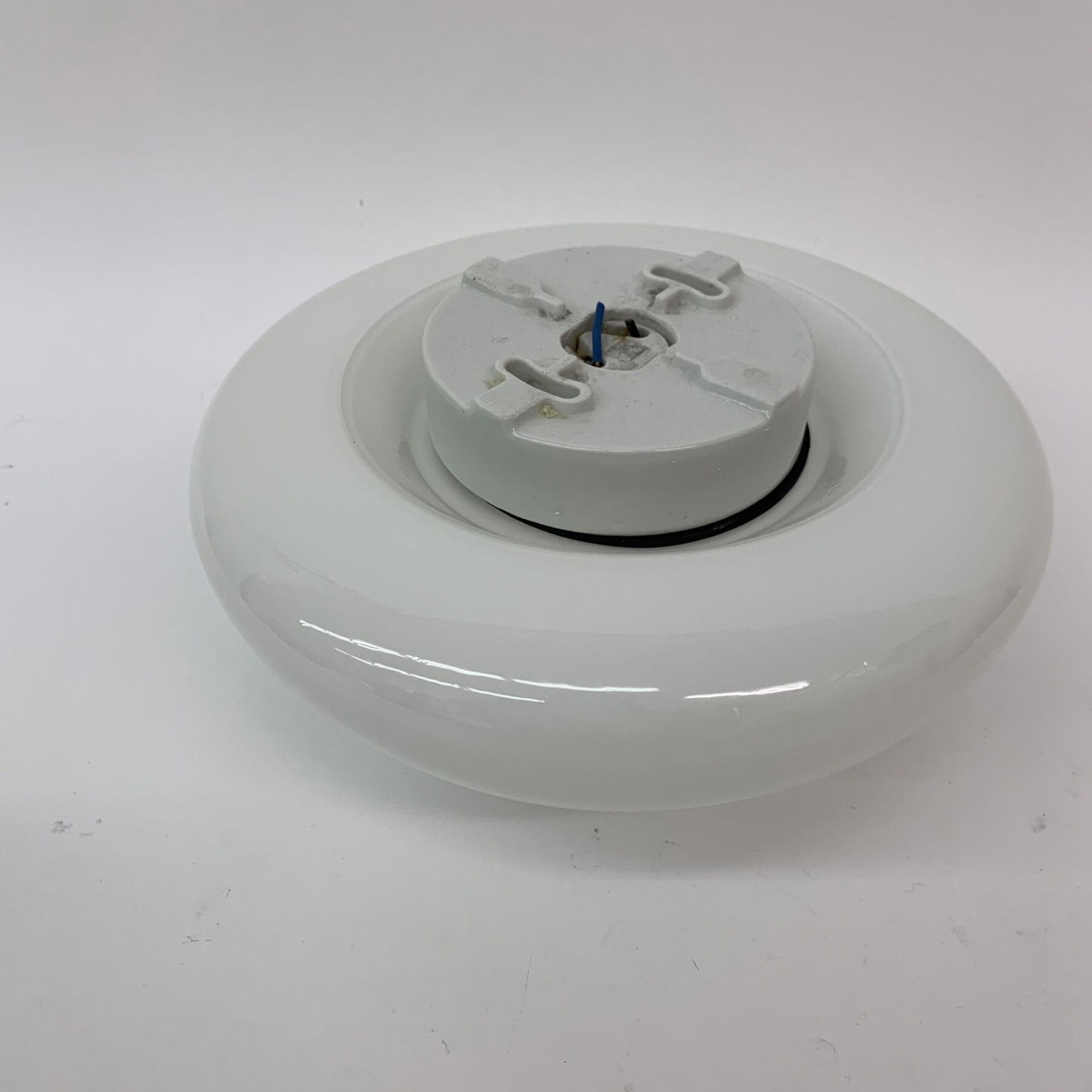 Lindner German Mid-Century Glass 961 Ceiling/Wall Lamp Wilhelm