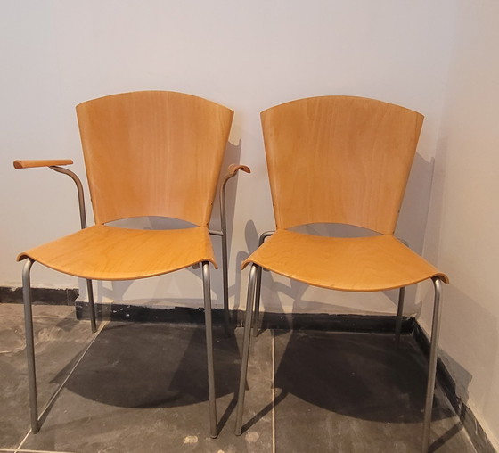 Image 1 of 6x Fredericia Stolefabrik Chair Temba 3271