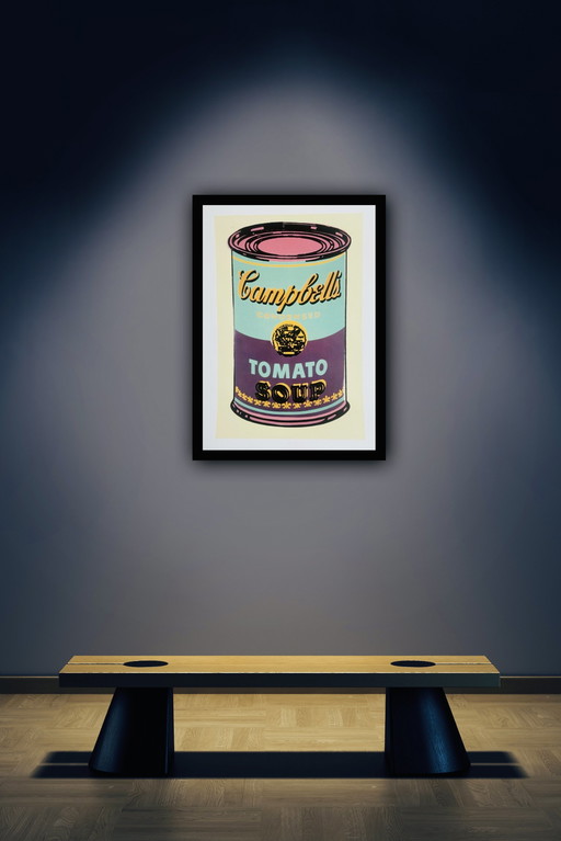 Andy Warhol: "Colored Campbell'S Soup Can, 1965".