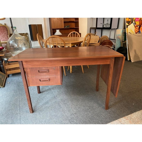 Image 1 of Vintage teak desk by Gunnar Nielsen Tibergaard, 1960