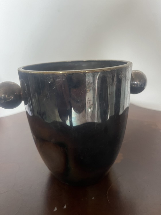 Image 1 of Antique bottle holder or cooler / vase