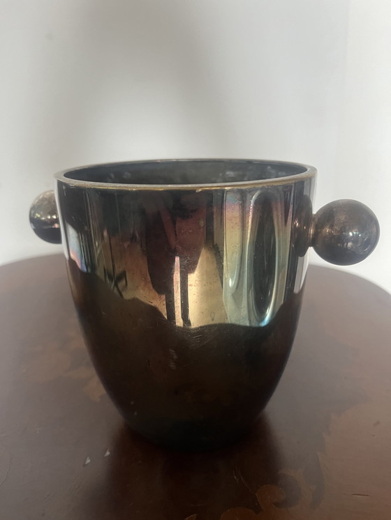 Image 1 of Antique bottle holder or cooler / vase