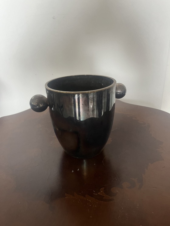 Image 1 of Antique bottle holder or cooler / vase