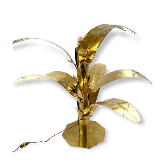 Image 1 of Vintage palm tree brass floor lamp by Bottega Gadda, Italy 1960