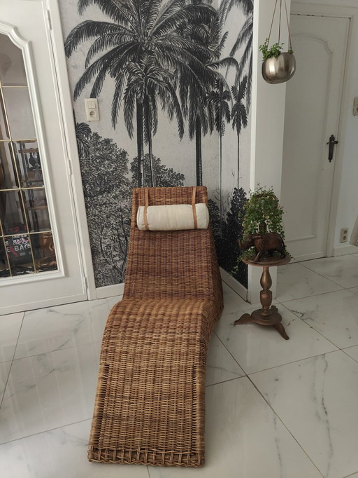 Karlskrona Karl Malmvall Rattan Lounge Chair Ikea