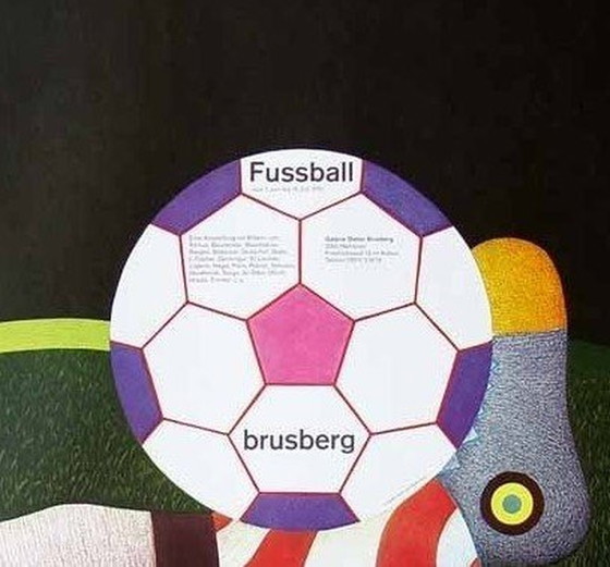 Image 1 of Fritz Genkinger - 1970, "Soccer Football"