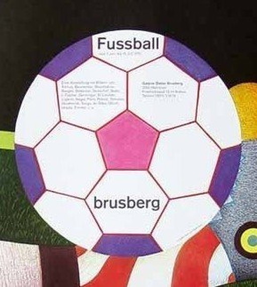 Fritz Genkinger - 1970, "Soccer Football"