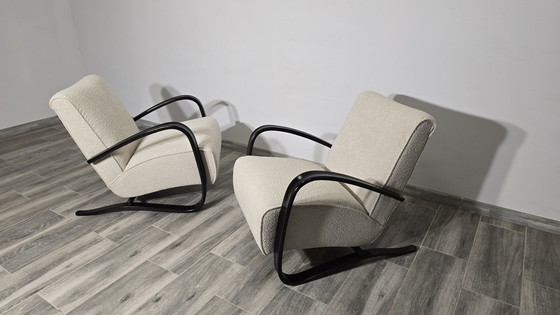Image 1 of H-269 Armchairs By Jindřich Halabala, 1940S, Set Of 2