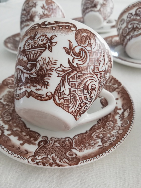 Image 1 of Rivanel Vintage Cups And Coasters