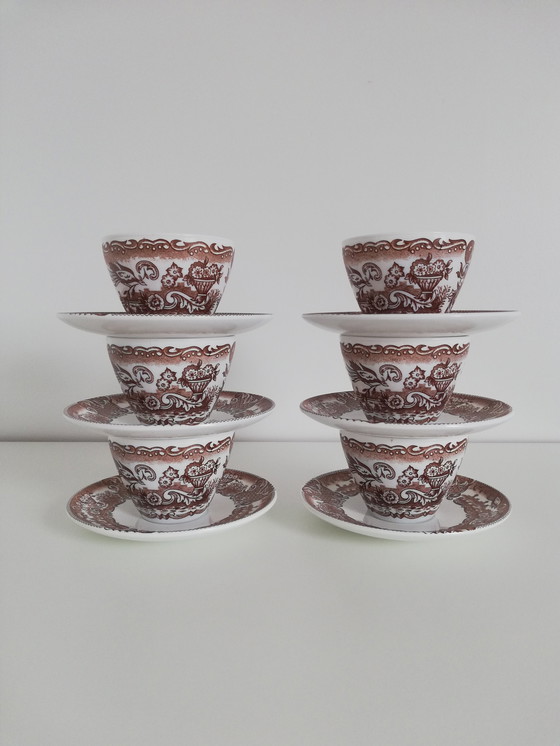 Image 1 of Rivanel Vintage Cups And Coasters