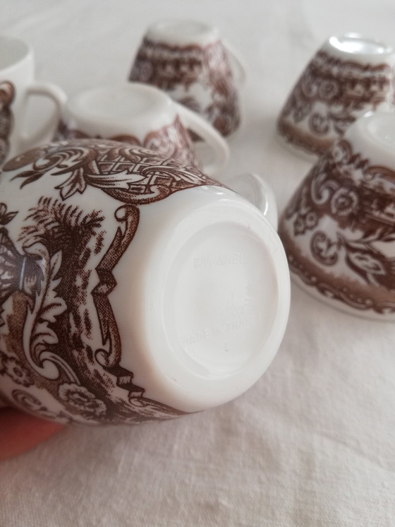 Image 1 of Rivanel Vintage Cups And Coasters