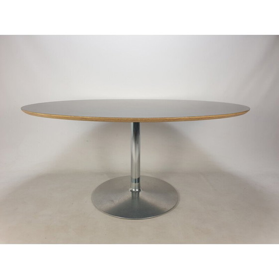 Image 1 of Vintage oval dining table by Pierre Paulin for Artifort, 1960s