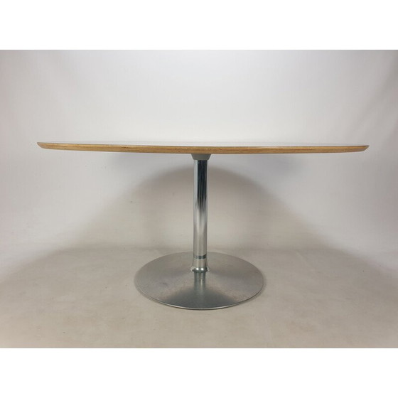 Image 1 of Vintage oval dining table by Pierre Paulin for Artifort, 1960s