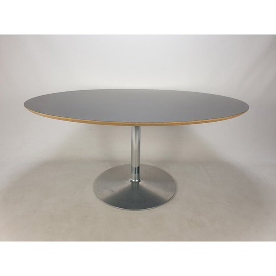 Image 1 of Vintage oval dining table by Pierre Paulin for Artifort, 1960s