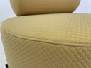 Fést Sinclair chaise longue - non pivotante jaune Kvadrat Mosaic