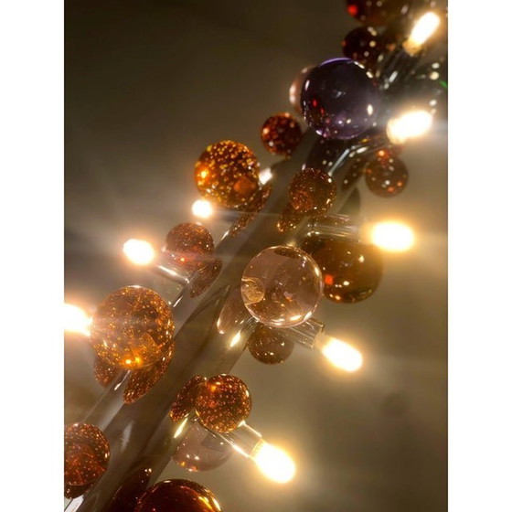 Image 1 of Contemporary Multicolour “Cactus” Murano Glass Sputnik Chandelier