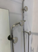 Porte-manteau des années 1950 avec miroir
