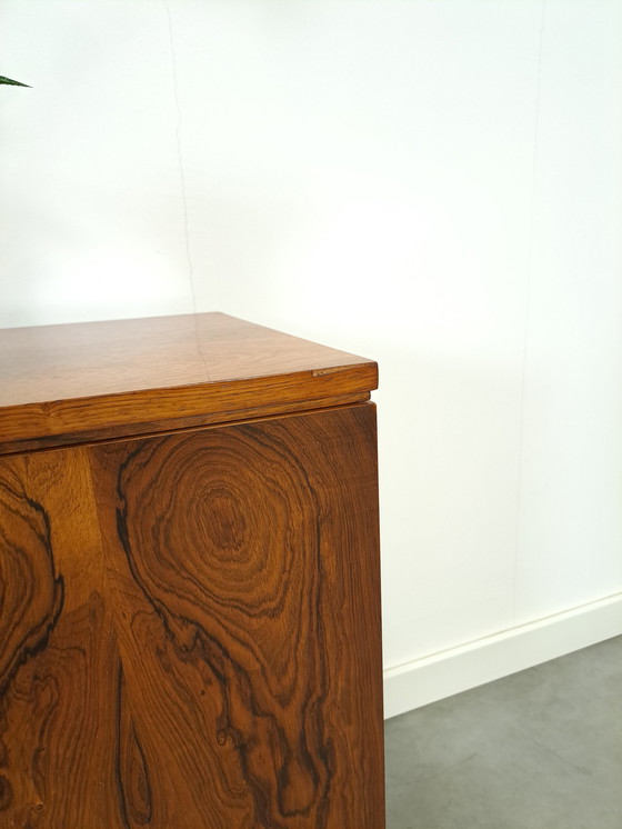 Image 1 of Sideboard Rio Rosewood Veneer With Chrome Legs And Drawers