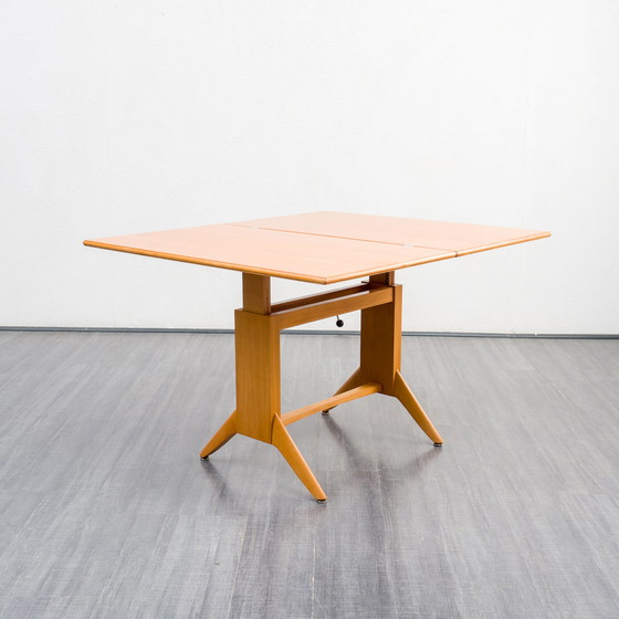 Image 1 of 1960s Wilhelm Renz dining/coffee table, cherry wood