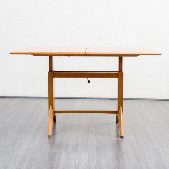 Image 1 of 1960s Wilhelm Renz dining/coffee table, cherry wood