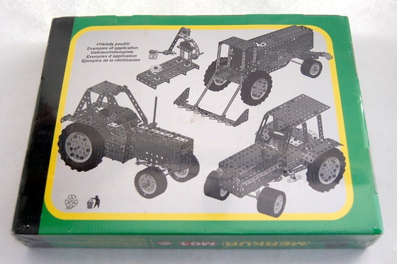 Image 1 of 4X Merkur Metal Construction Building Sets