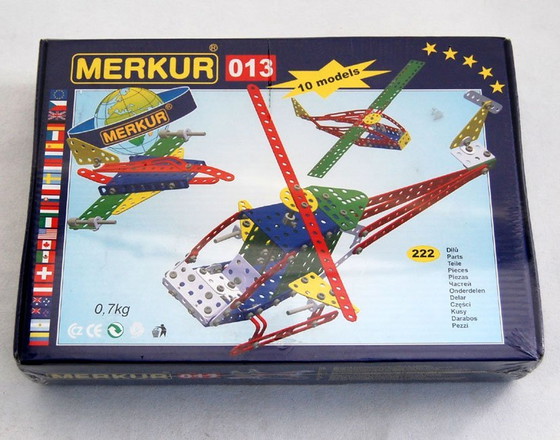 Image 1 of 4X Merkur Metal Construction Building Sets