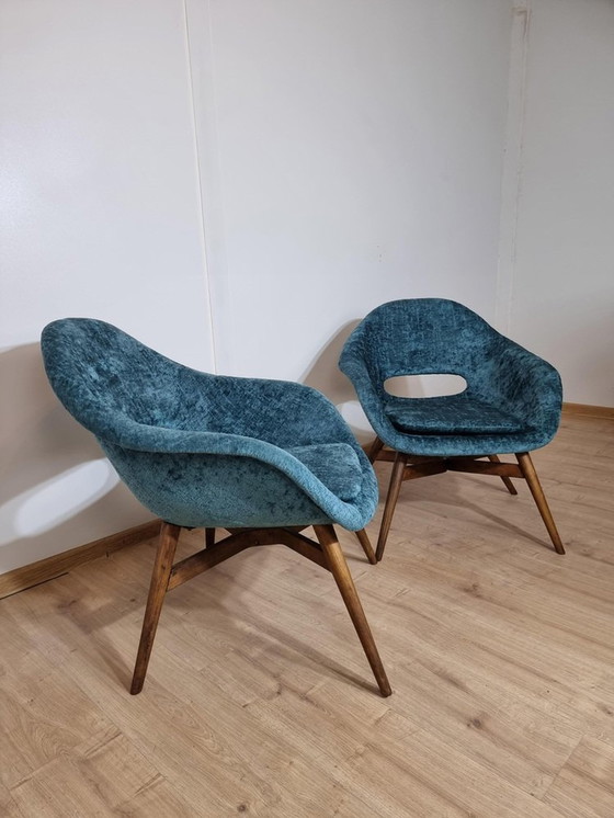 Image 1 of Shell Armchairs By Miroslav Navratil