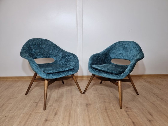 Image 1 of Shell Armchairs By Miroslav Navratil