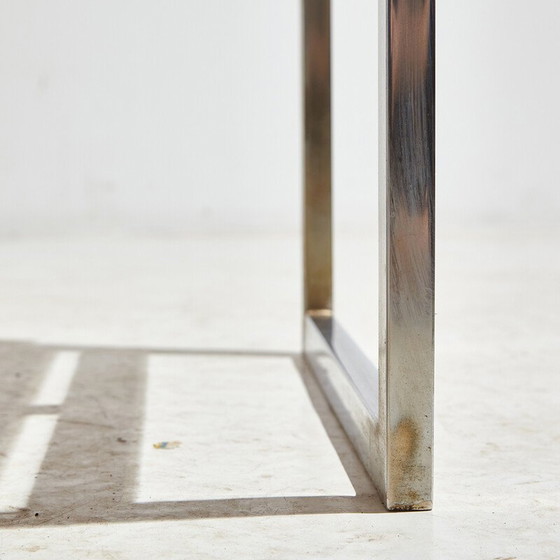 Image 1 of Vintage rosewood sideboard on chrome legs for Meubelfabriek Aurora, 1960