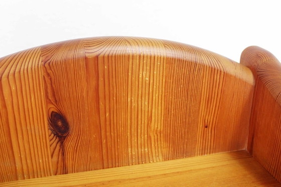 Image 1 of Side table in solid pine from the 60s