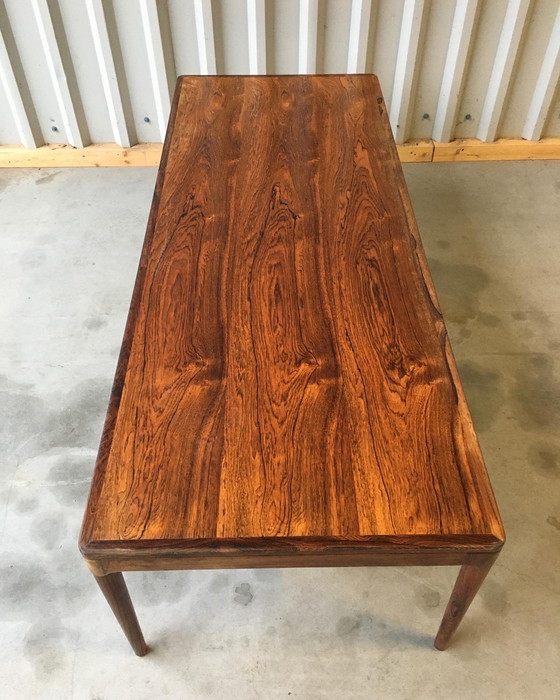 Image 1 of Table basse danoise en bois de rose Mid Century