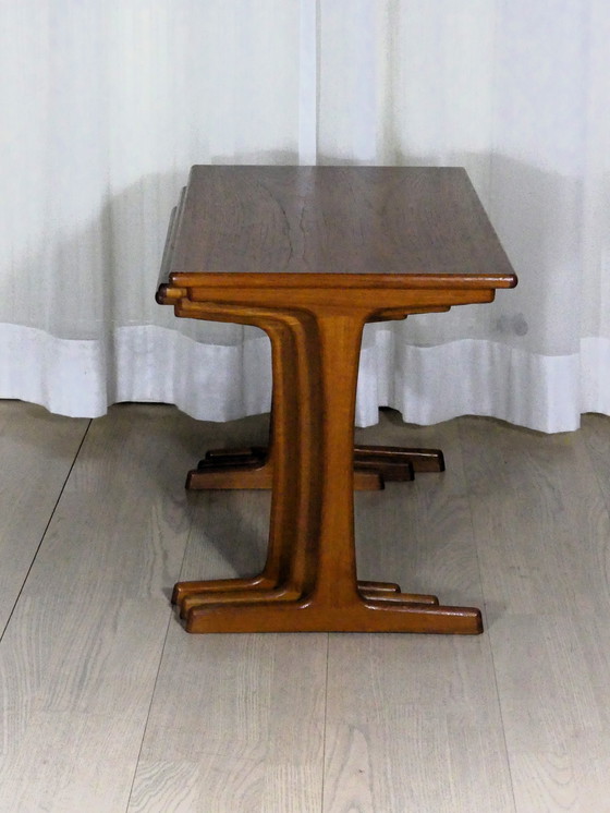 Image 1 of 3x Kai Kristiansen three-set side table