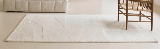 Image 1 of Brink & Campman Scape Tapis en laine blanche