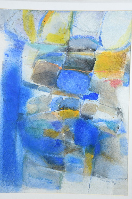 Heinz Kaufmann-Rack Abstract composition