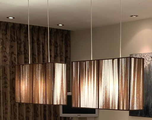 2 x Axo pendant lamps