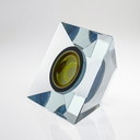 Oiva Toikka, Cut crystal-glass Art-Object, Model 3101, Nuutajärvi-Notsjö ca. 1990