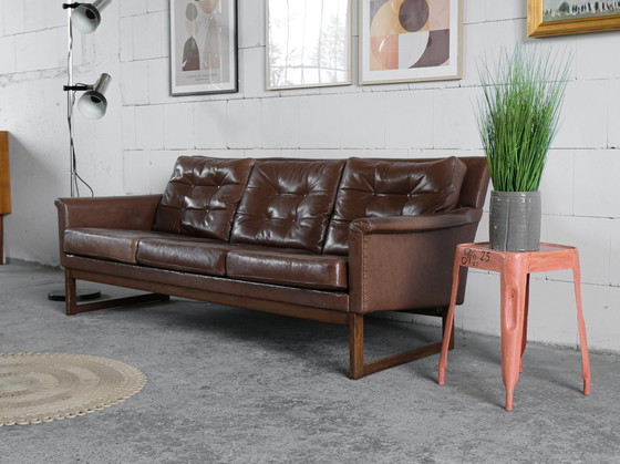 Image 1 of Vintage sofa made of real leather