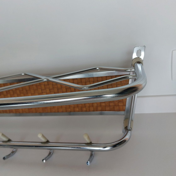 Image 1 of Midcentury Wall Coat Rack