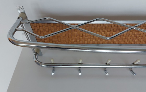 Image 1 of Midcentury Wall Coat Rack