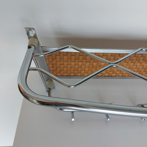 Image 1 of Midcentury Wall Coat Rack