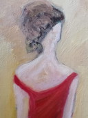 Coby den Ouden Drie ladies schilderij