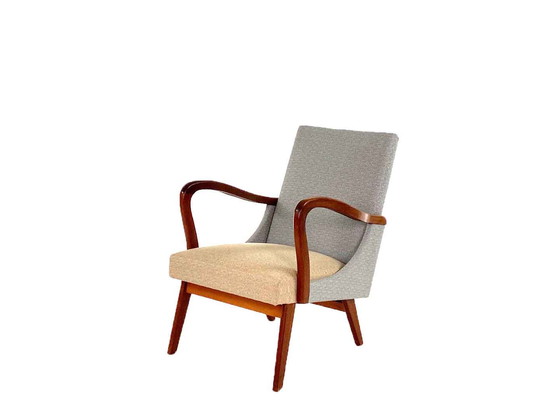 Image 1 of Fauteuil vintage à deux tons