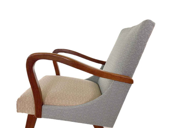 Image 1 of Fauteuil vintage à deux tons