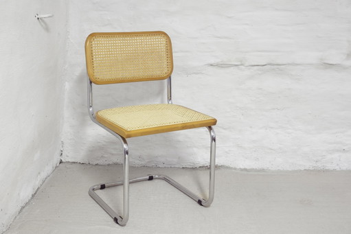 Marcel Breuer Cesca Chair – eetkamerstoelen, Metal, Vintage